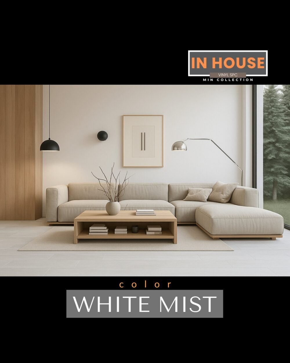In House | SPC WP Collection 6mm | White Mist |