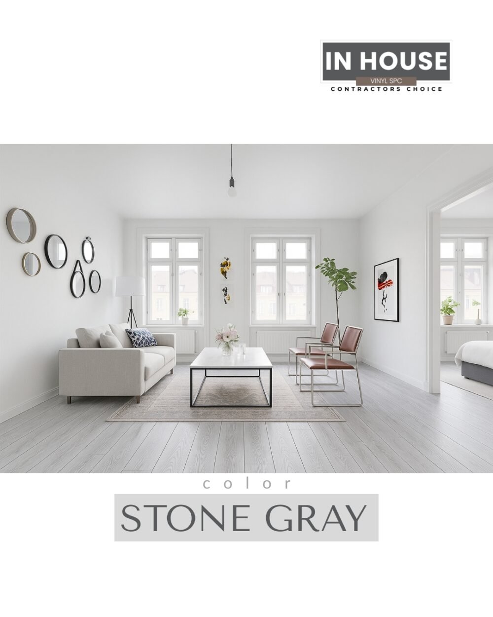 In House | SPC WP Collection 5.7mm | Stone Gray |
