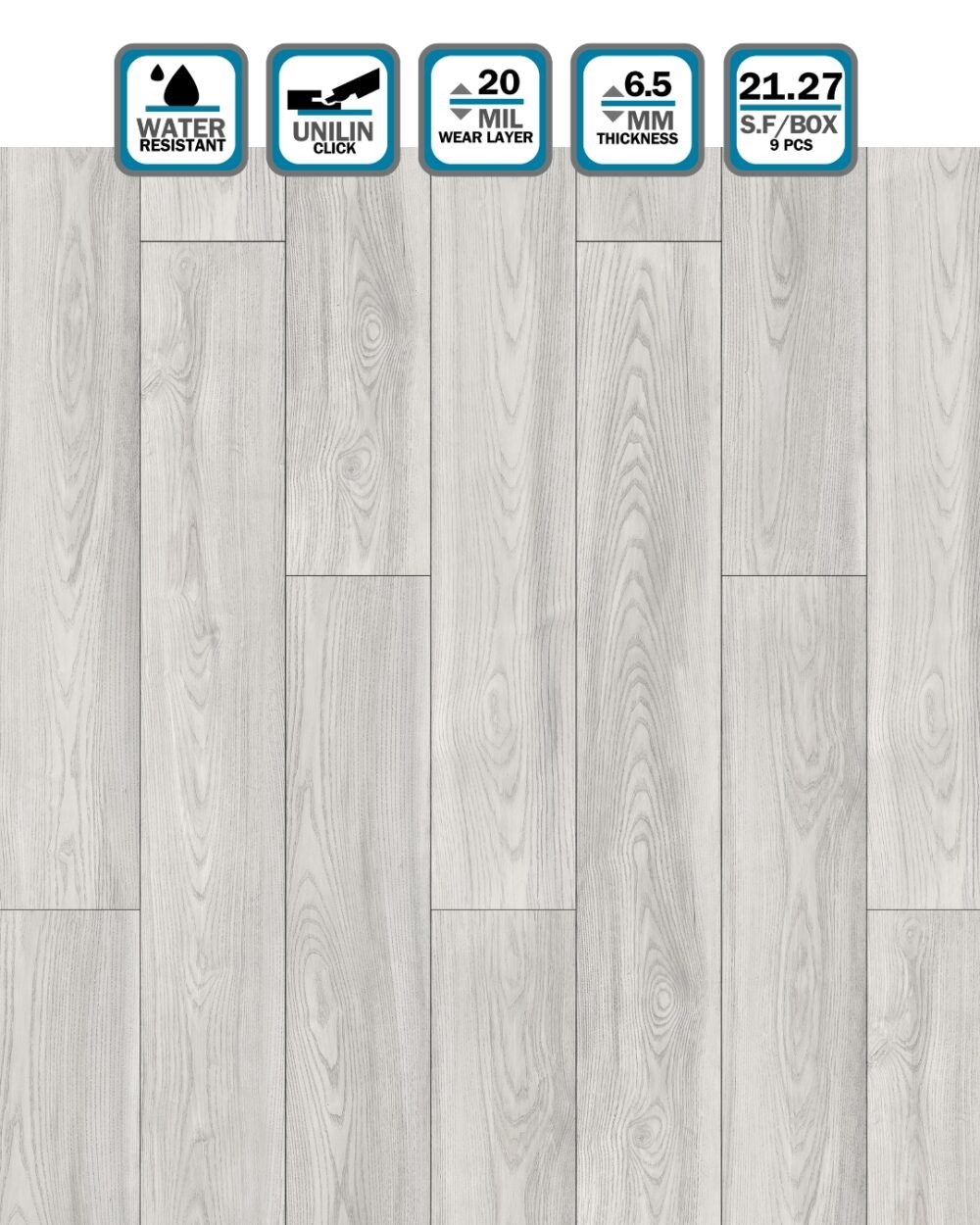 In House | SPC WP Collection 5.7mm | Stone Gray | - Image 2