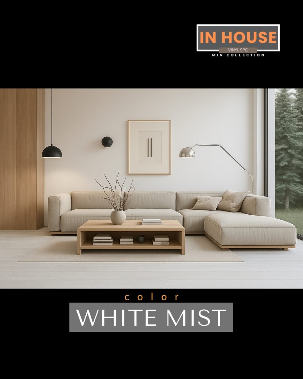 In House | SPC WP Collection 6mm | White Mist |