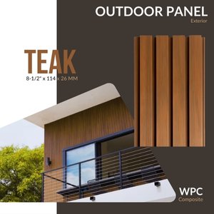 Outdoor Wall Panel | Teak