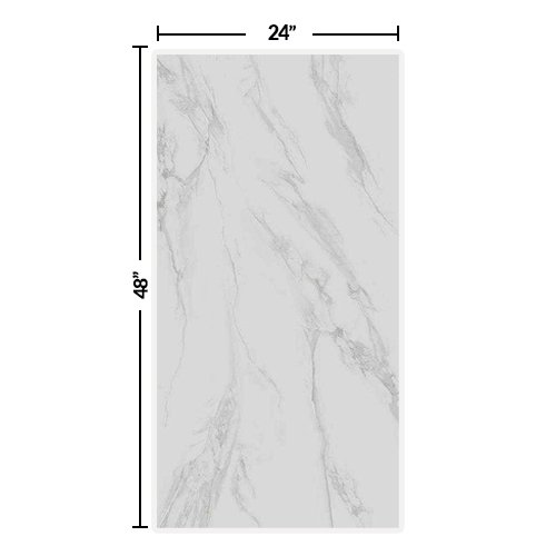 Carrara Snow Glossy
