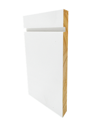 Baseboard Square Pine Primed PX-6 9/16-in x 5-1/2-in x 16-ft