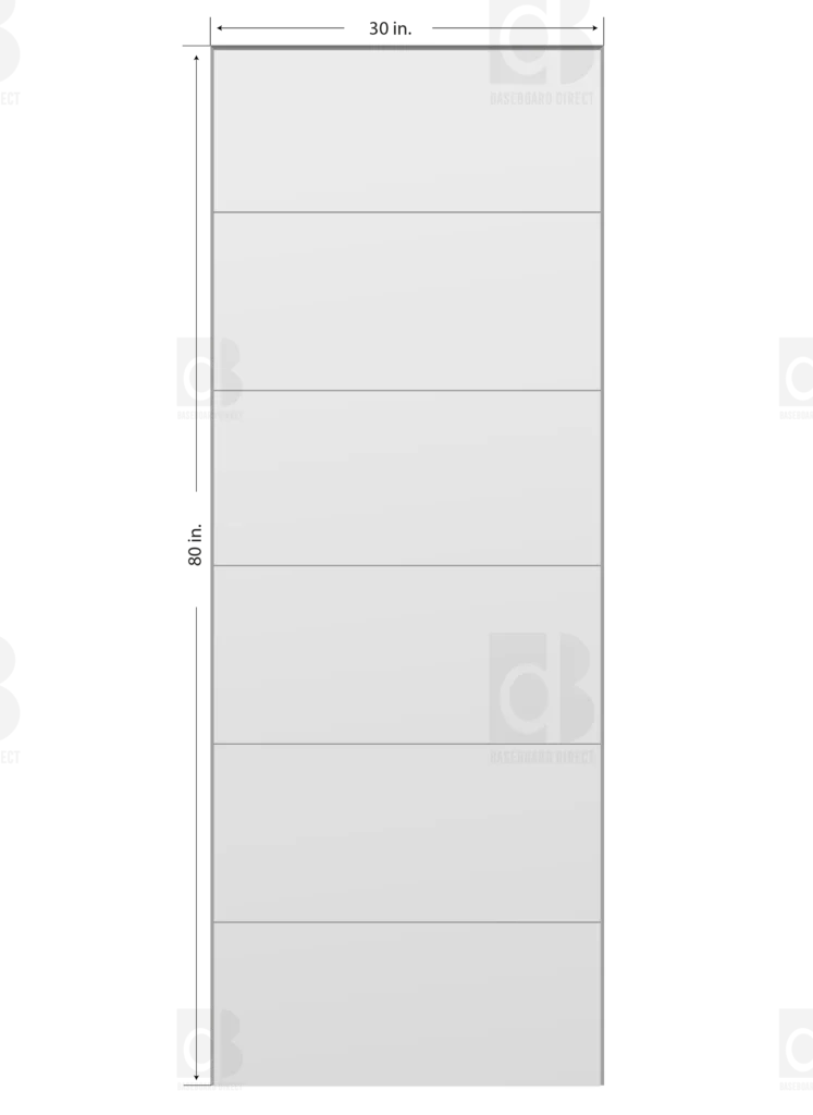 Melrose Primed Composite Hollow Core Interior Door Slab - Image 4