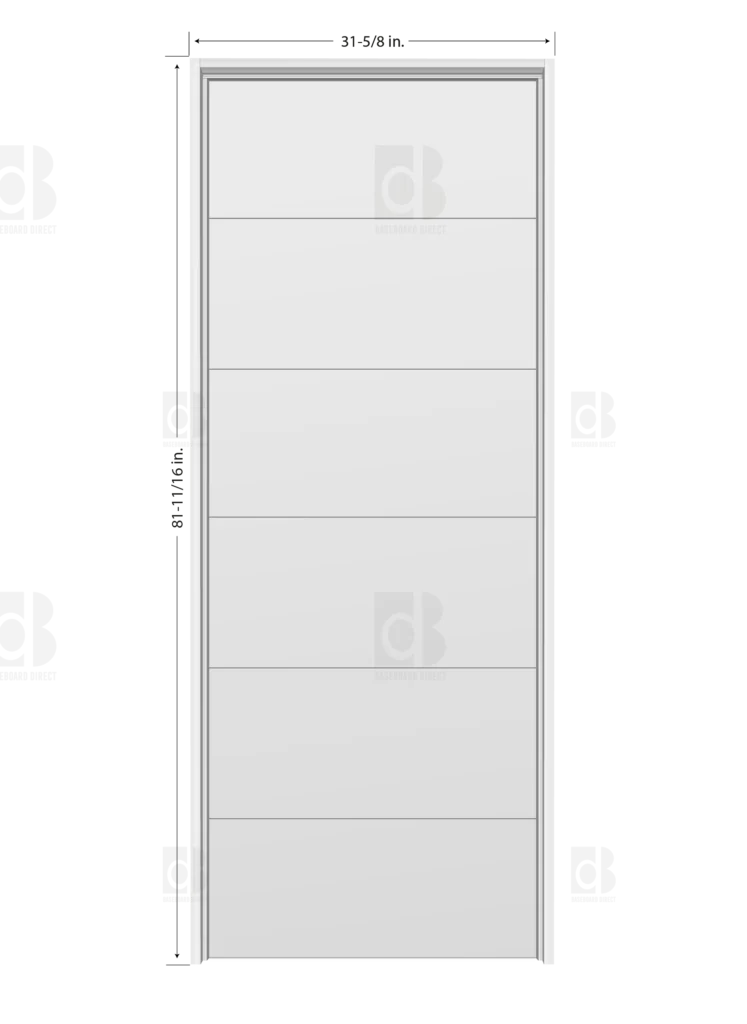 Melrose Primed Composite Hollow Core Interior Door Slab - Image 2