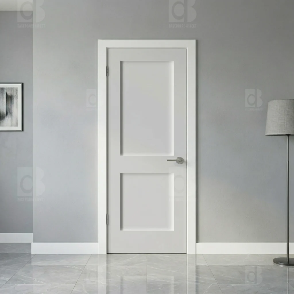 Shaker 2P Primed Composite Solid Core Interior Door Slab - Image 7