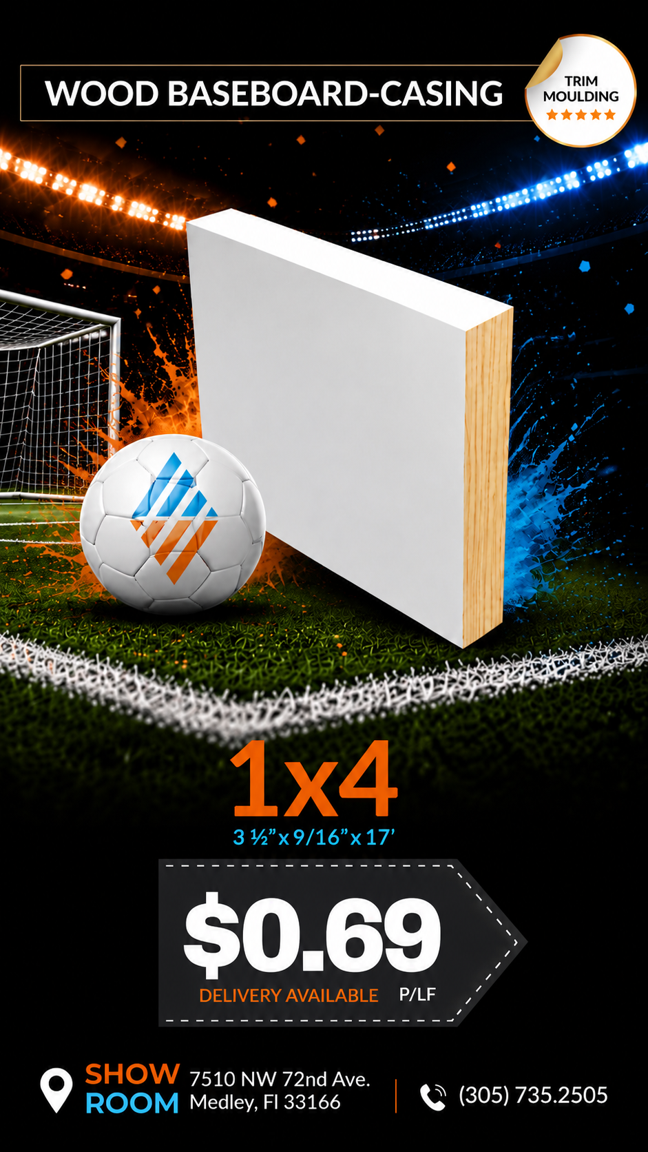 Vert 1X4 WOOD