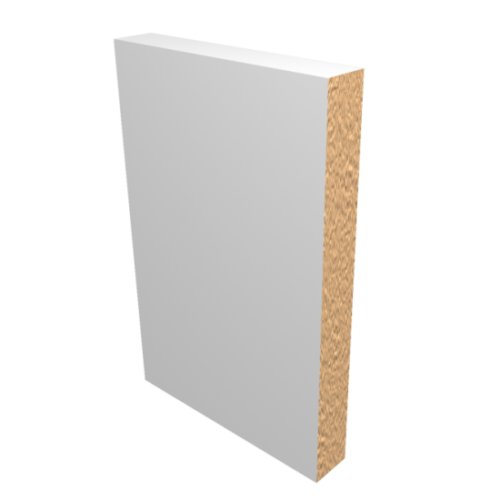 Baseboard Square MDF 7-1/4 in x 11/16 in x 16 ft.