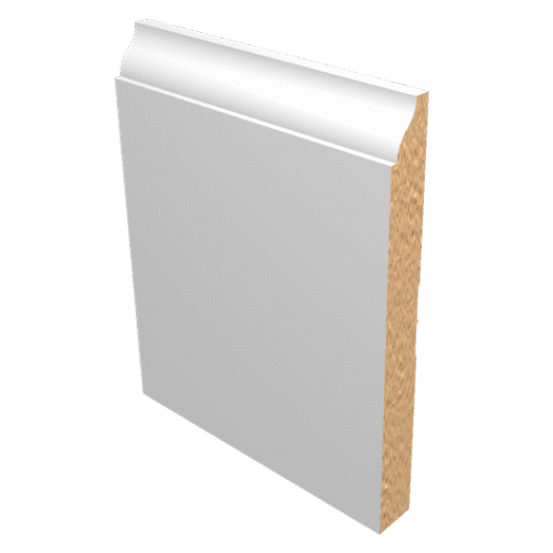 Baseboard 618 MDF  9/16-in x 5-1/4-in x 1/2-in x 16-ft