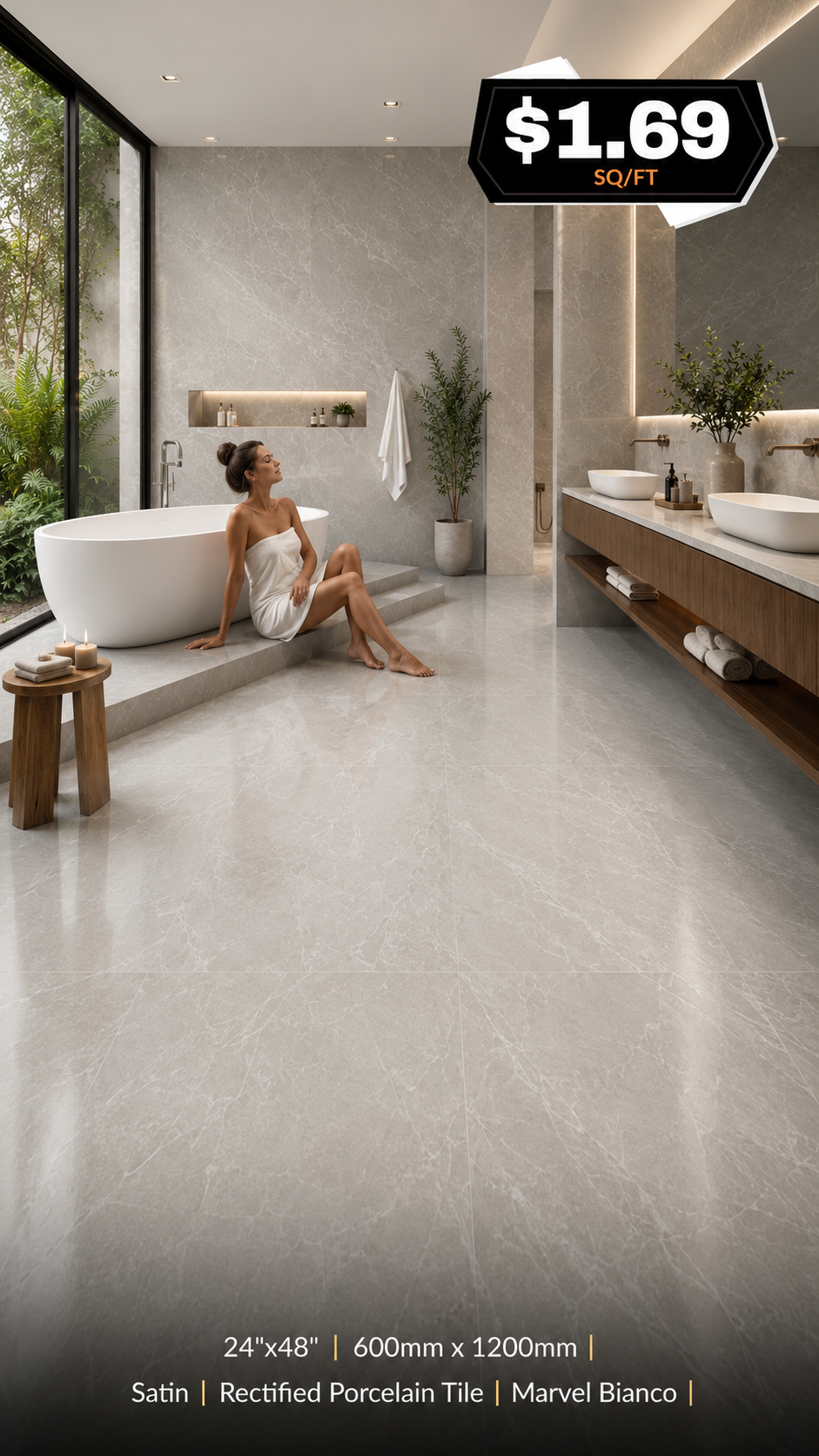 Marvel Bianco vertical
