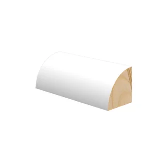 Quarter Round Pine Primed 11/16-in x 11/16-in x 106 16-ft