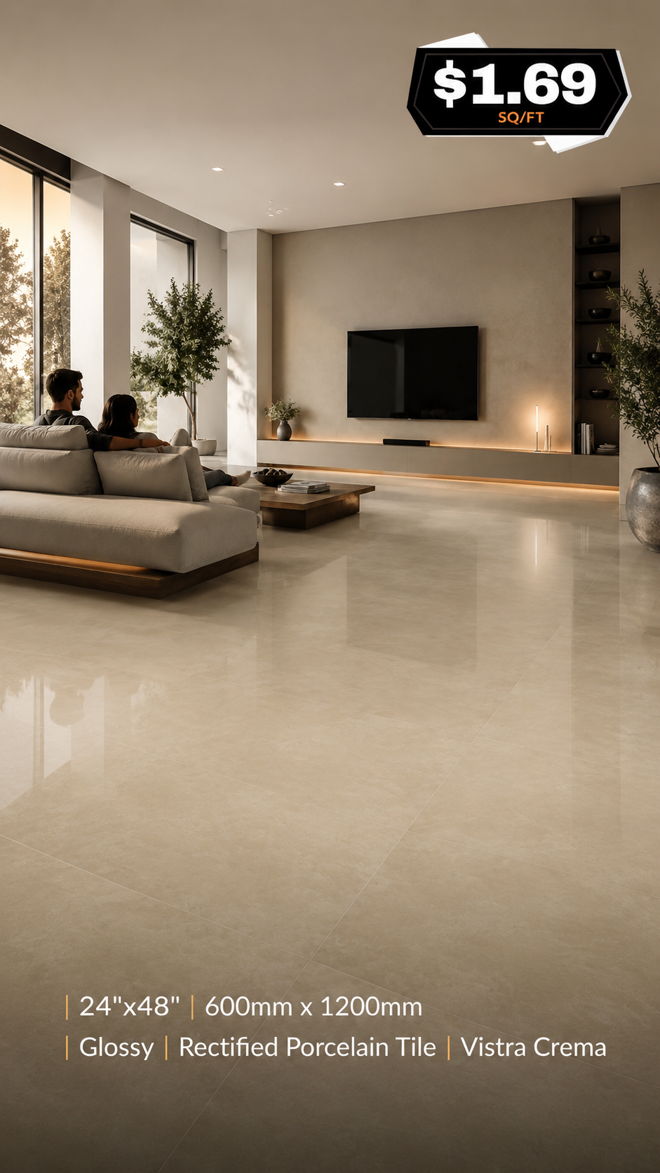 vistra crema vertical